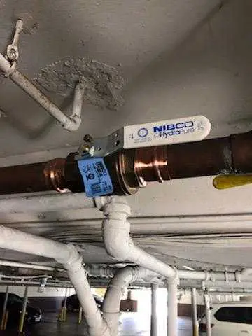 Copper pipe repair and valve work for Water Line Repair in Glasgow